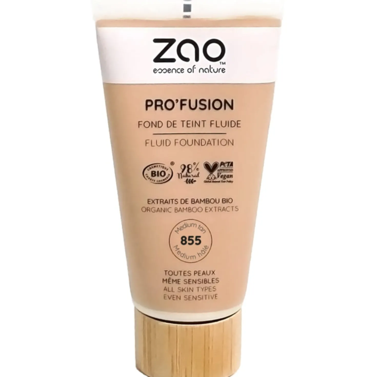 Pro'Fusion Fluid Foundation, 852 Natural Beige
