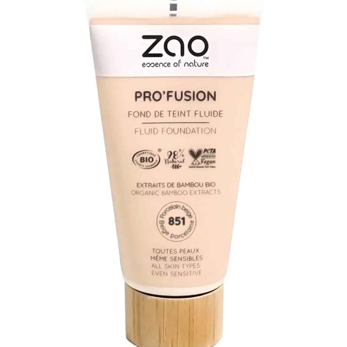 Pro'Fusion Fluid Foundation, 852 Natural Beige
