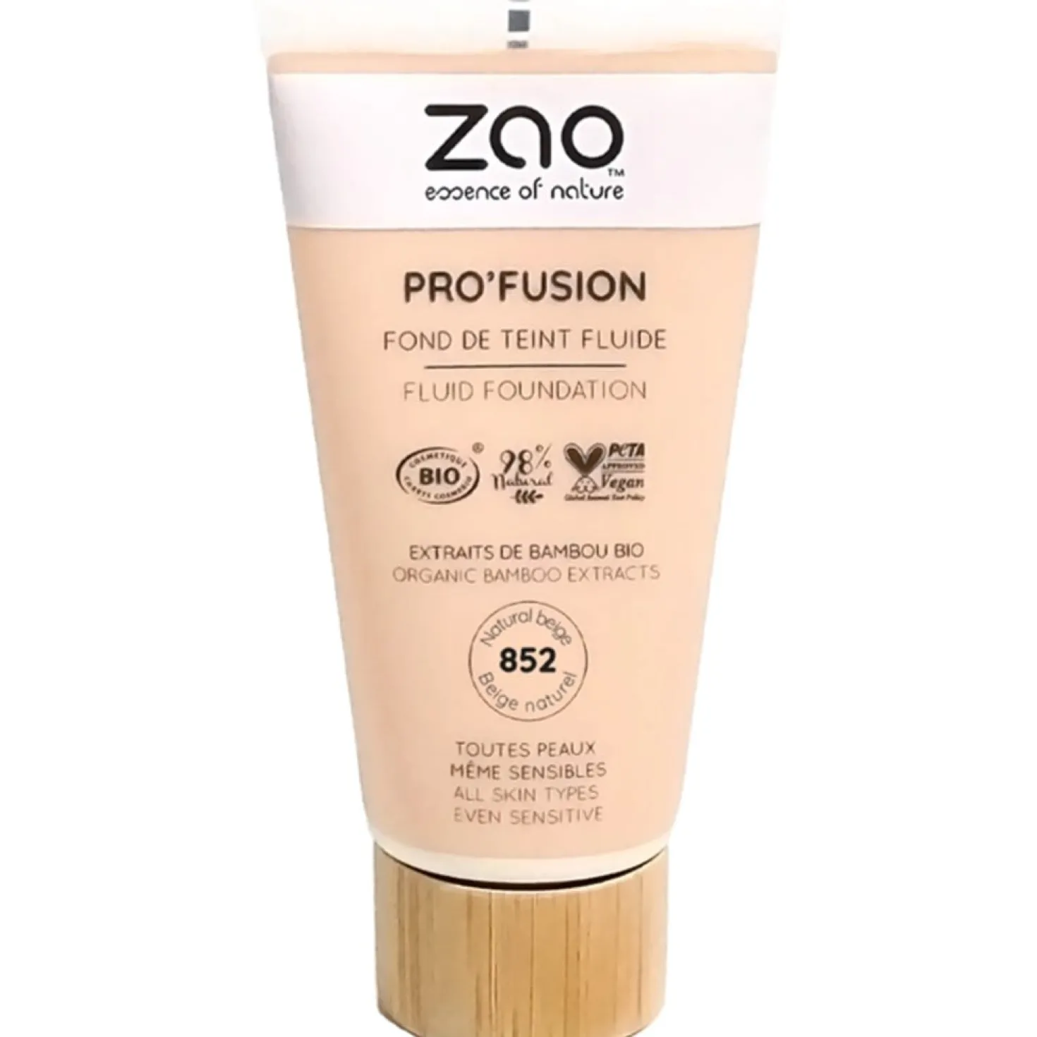 Pro'Fusion Fluid Foundation, 852 Natural Beige