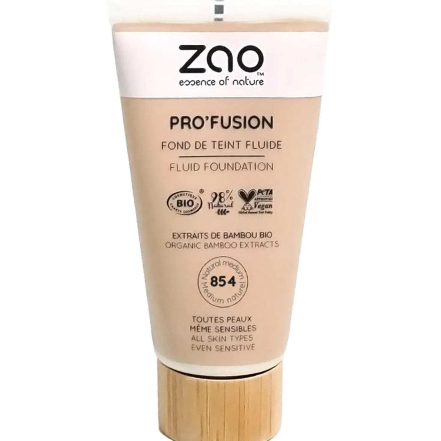 Pro'Fusion Fluid Foundation, 852 Natural Beige
