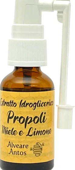 Propoli - Estratto Idroglicerico Miele e Limone, 20 ml
