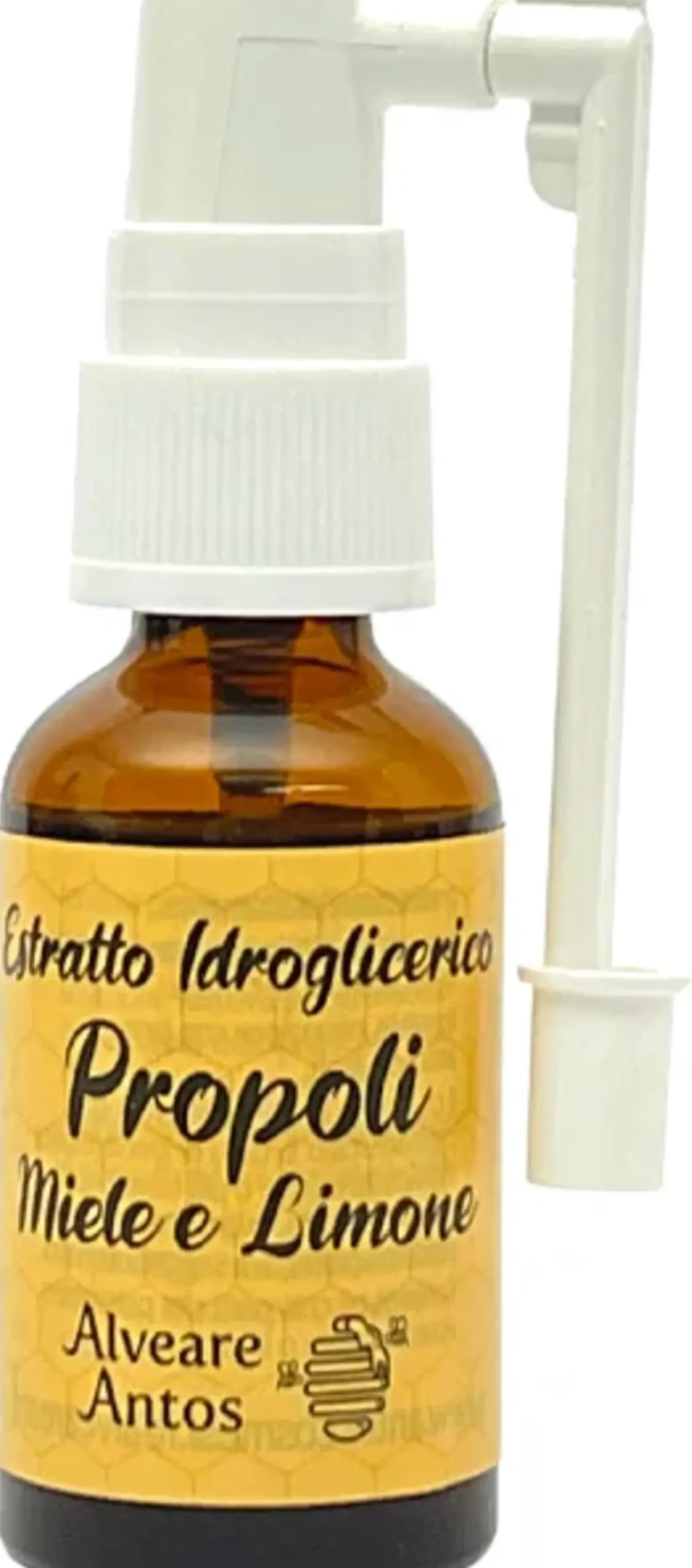 Propoli - Estratto Idroglicerico Miele e Limone, 20 ml