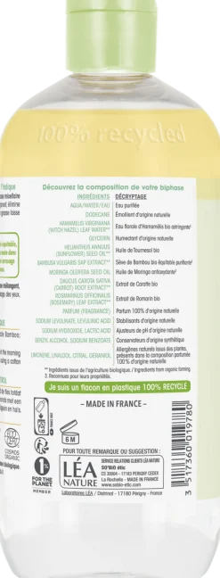 PurBAMBOO Acqua Micellare Bifasica, 500 ml