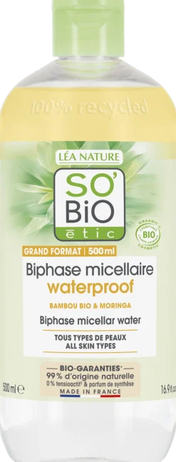 PurBAMBOO Acqua Micellare Bifasica, 500 ml