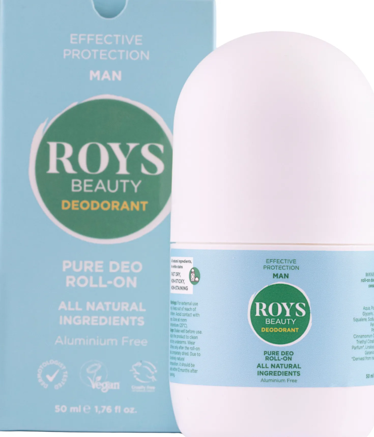 Pure Deo Roll-On Man, 50 ml