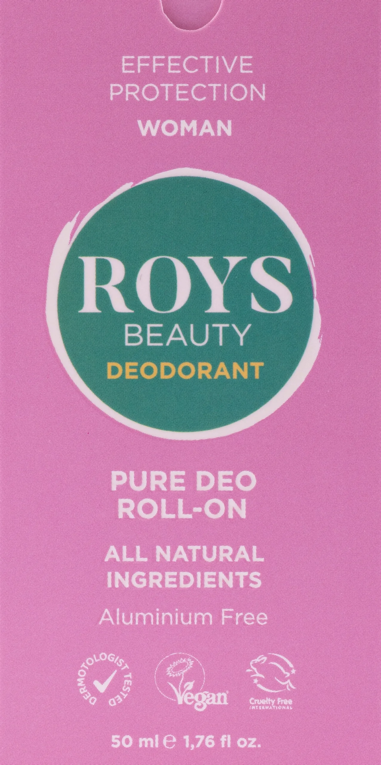 Pure Deo Roll-On Woman, 50 ml