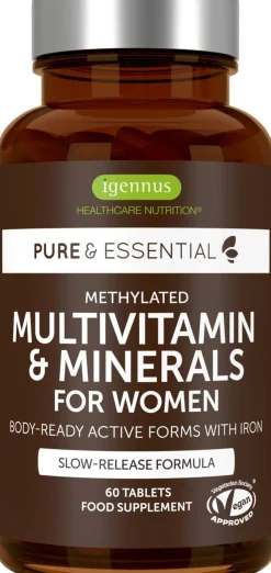 Pure & Essential - Methylated Multivitamin & Minerals, 60 compresse