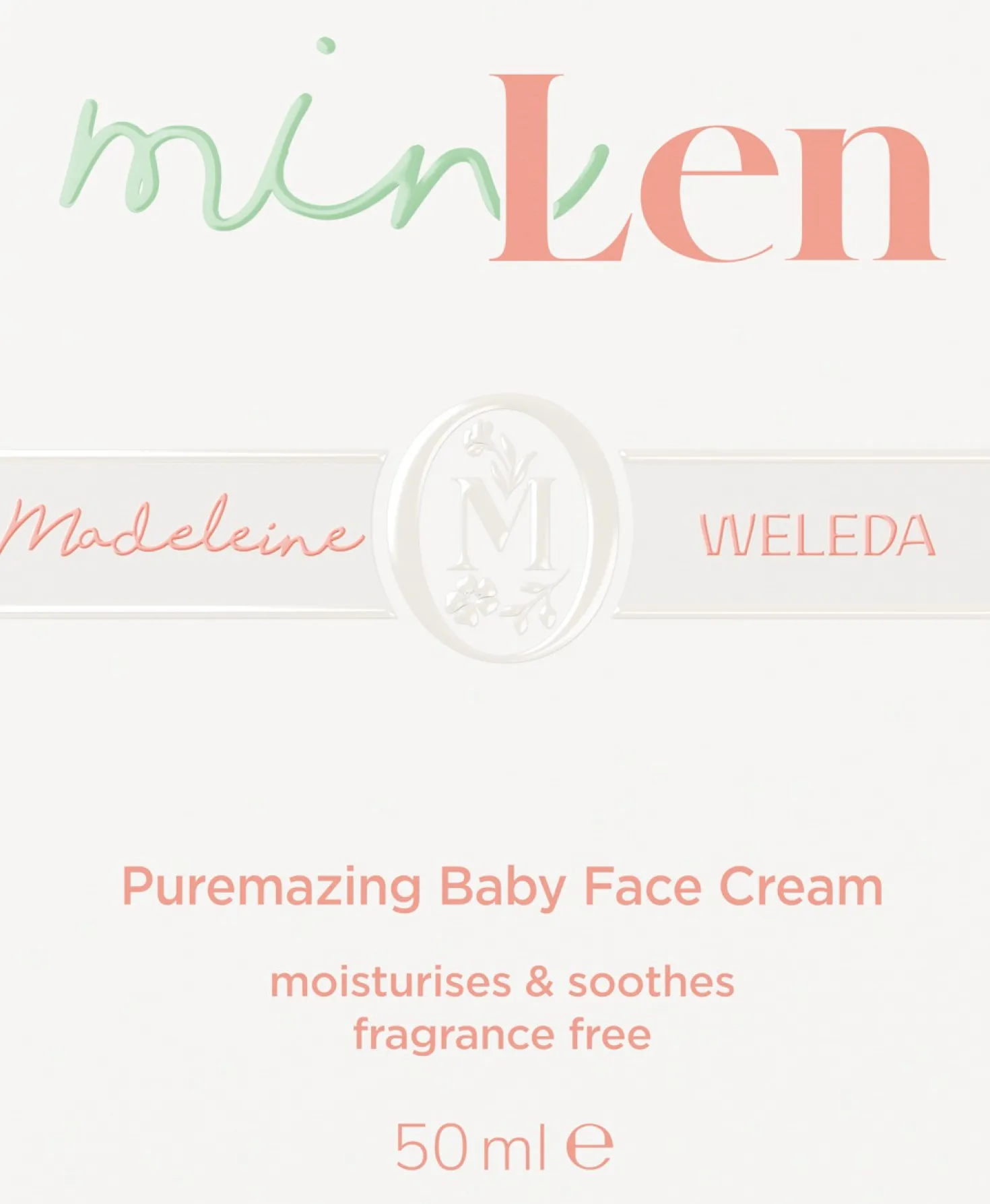 Puremazing Baby Face Cream, 50 ml
