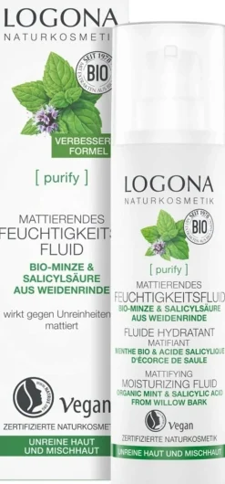 purify Fluido Idratante Opacizzante, 30 ml