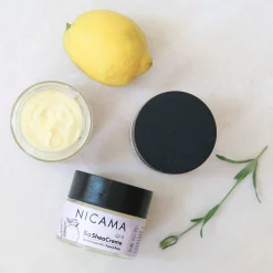 Q10 - Crema al Burro di Karité Bio, Limone e Lavanda, 50 ml