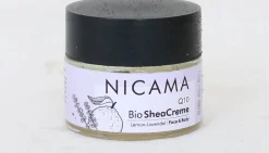 Q10 - Crema al Burro di Karité Bio, Limone e Lavanda, 50 ml