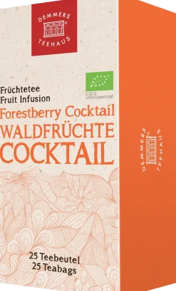 Quick-T Bio - Cocktail di Frutti di Bosco, 25 bustine (75 g)