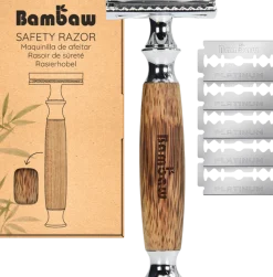 Rasoio di Sicurezza in Bambù