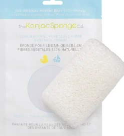 Rectagular White Pure Baby Sponge