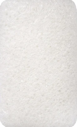 Rectagular White Pure Baby Sponge