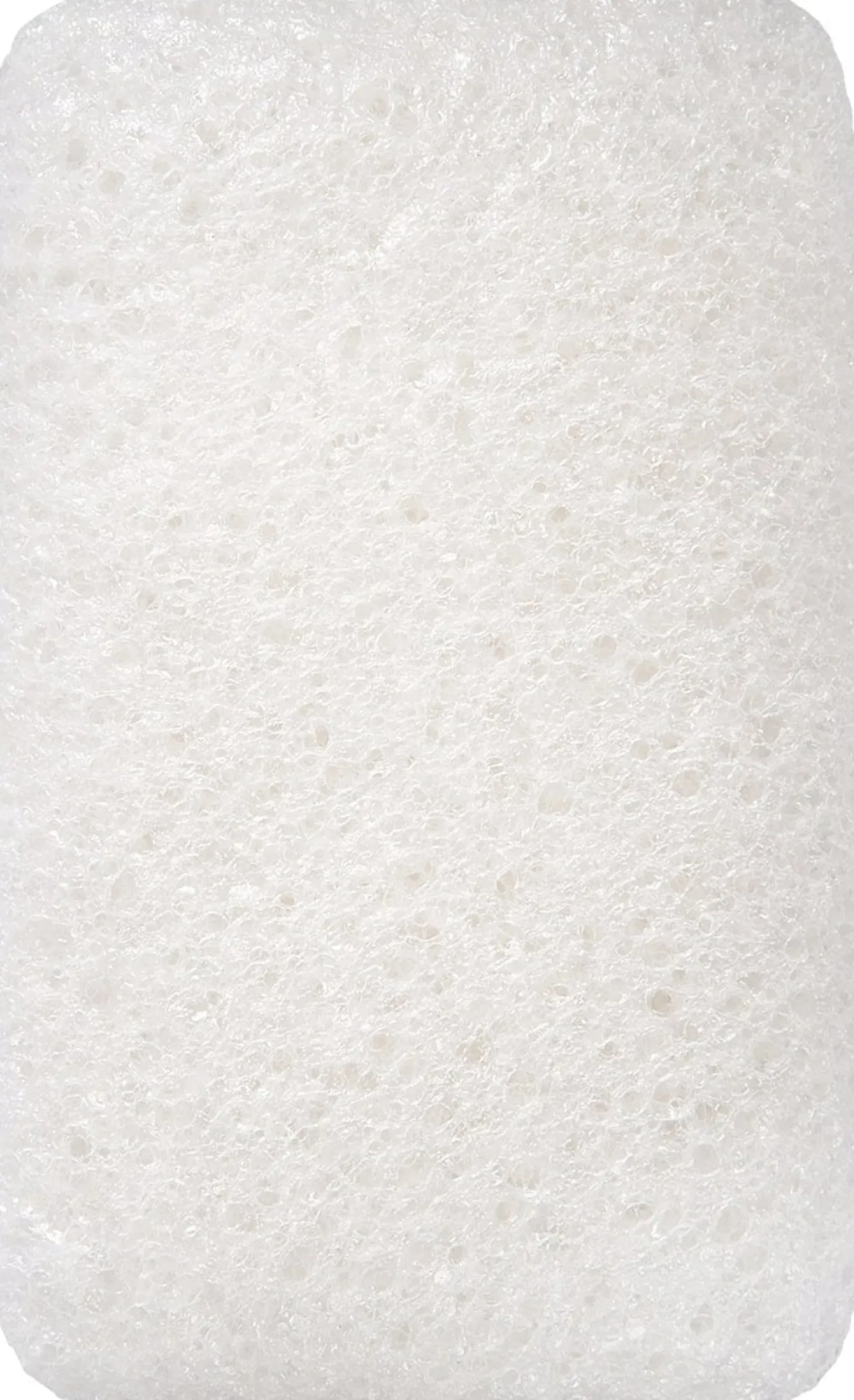 Rectagular White Pure Baby Sponge