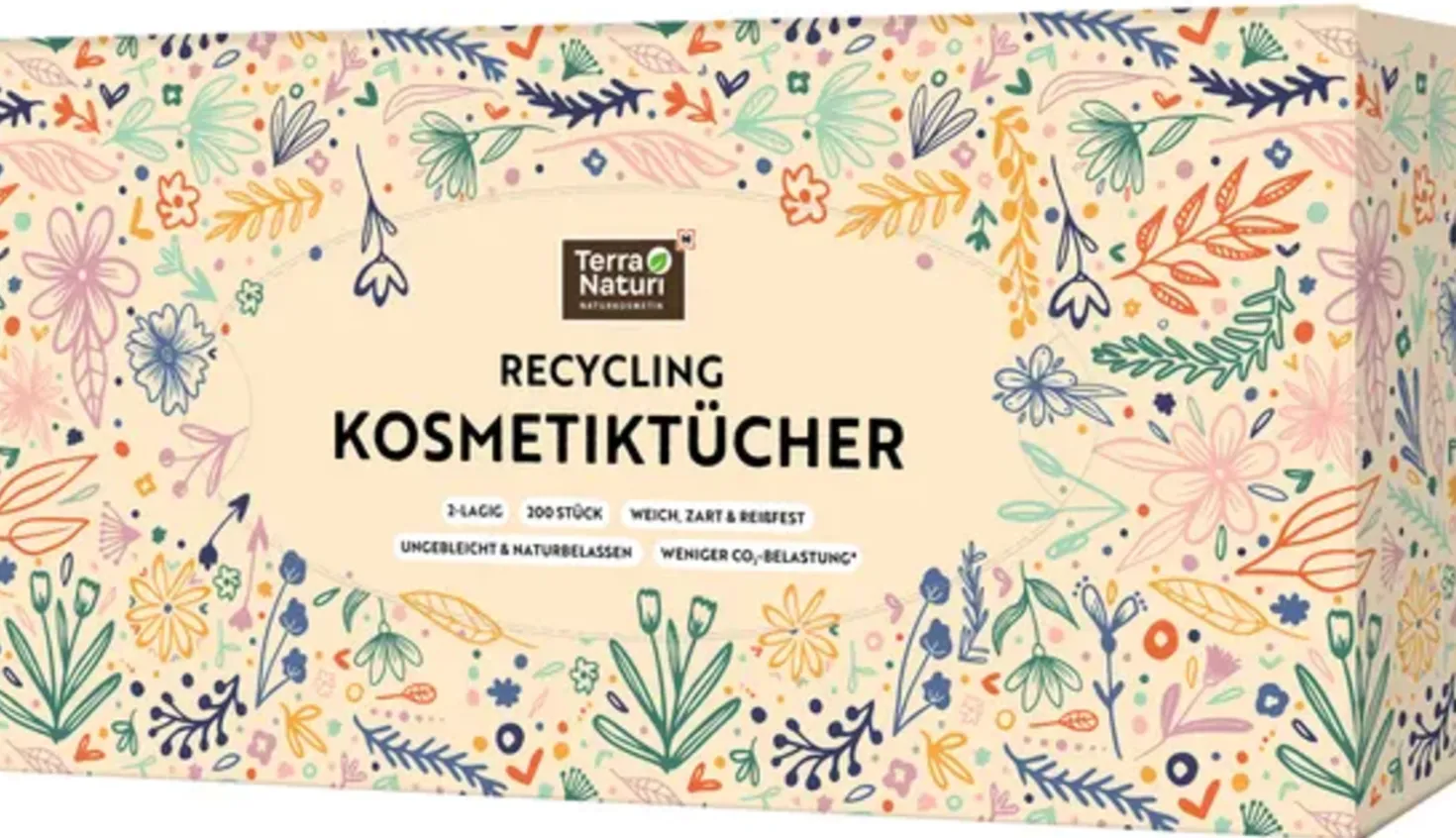 Recycling - Fazzoletti Cosmetici, 200 pezzi