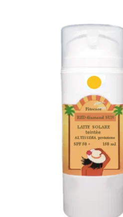 RED DIAMOND Sun Latte Solare Colorato SPF 50, 150 ml