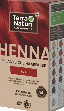 Red Henna Plant-based Hair Dye, 100 g