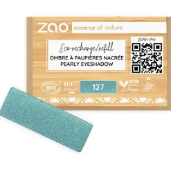 Refill Rectangle Eye Shadow, 201 Matt Ivory (1,30 g)