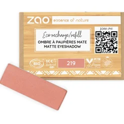 Refill Rectangle Eye Shadow, 201 Matt Ivory (1,30 g)