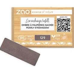 Refill Rectangle Eye Shadow, 201 Matt Ivory (1,30 g)