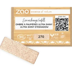 Refill Rectangle Eye Shadow, 201 Matt Ivory (1,30 g)