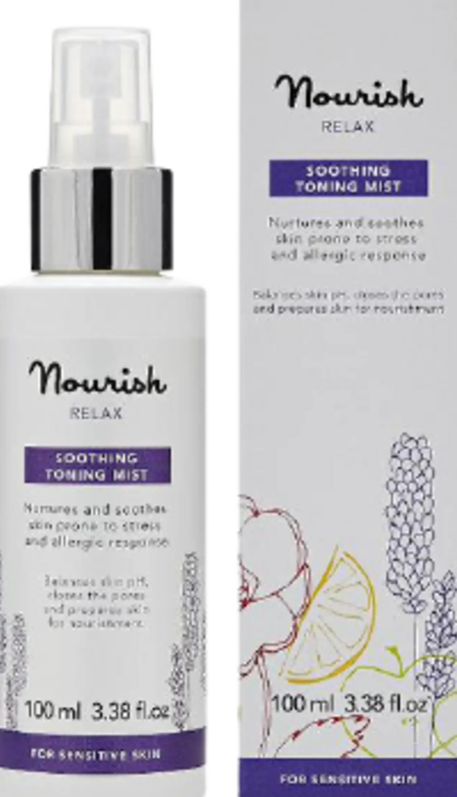 Relax Soothing Toning Mist, 100 ml