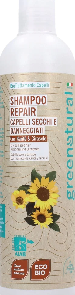 Repair - Bio Shampoo Capelli Secchi e Danneggiati, 400 ml