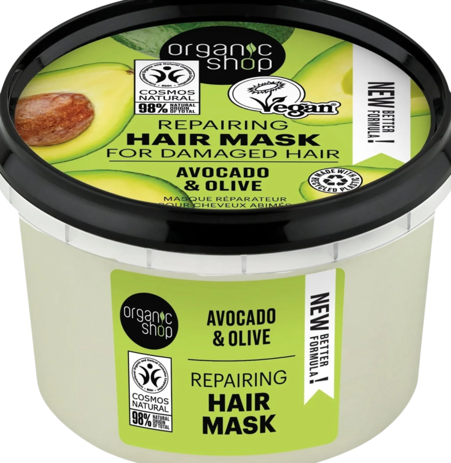 Repairing Hair Mask Avocado & Olive, 250 ml