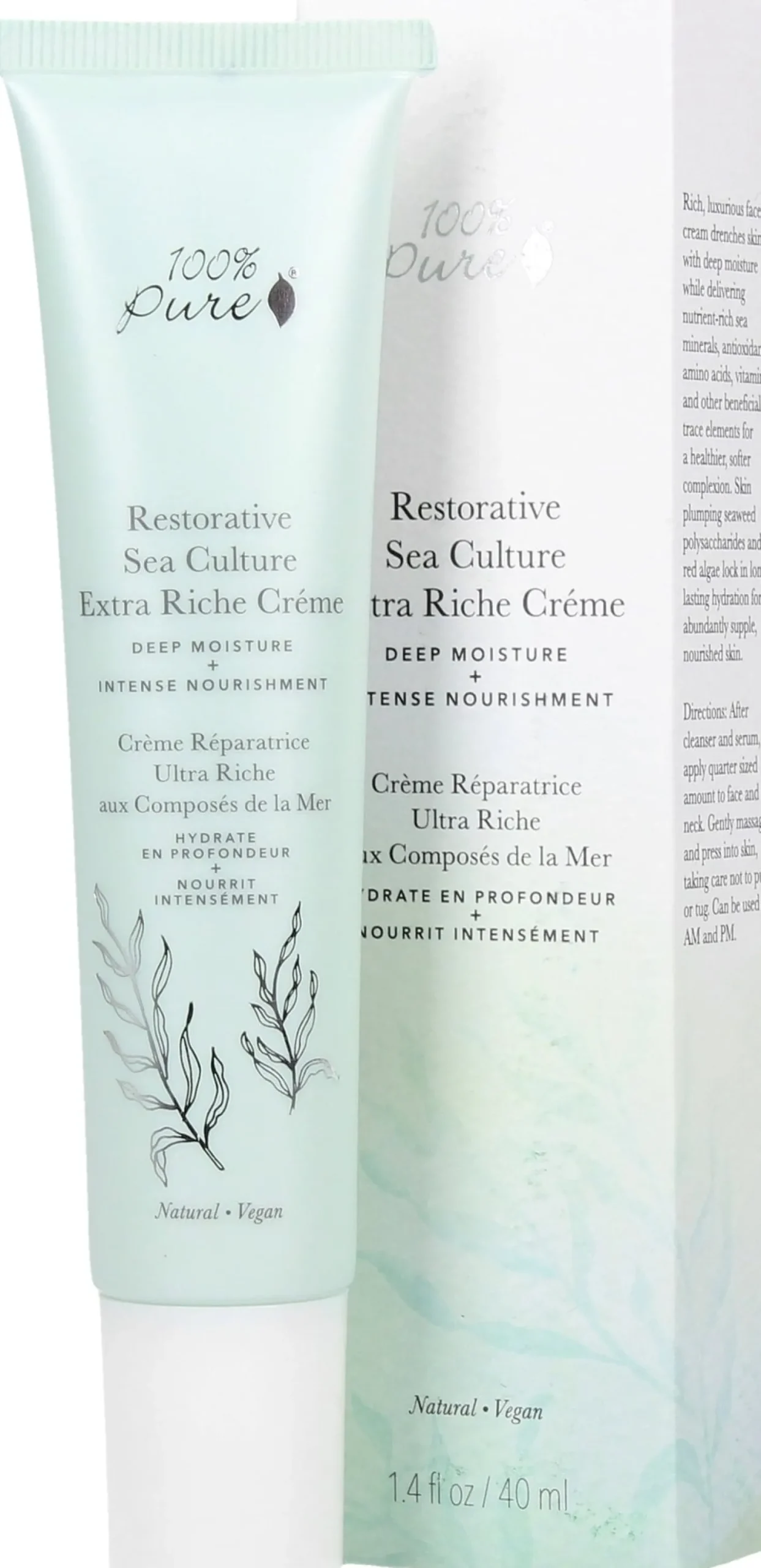 Restoratove Sea Culture Extra Riche Créme, 40 ml