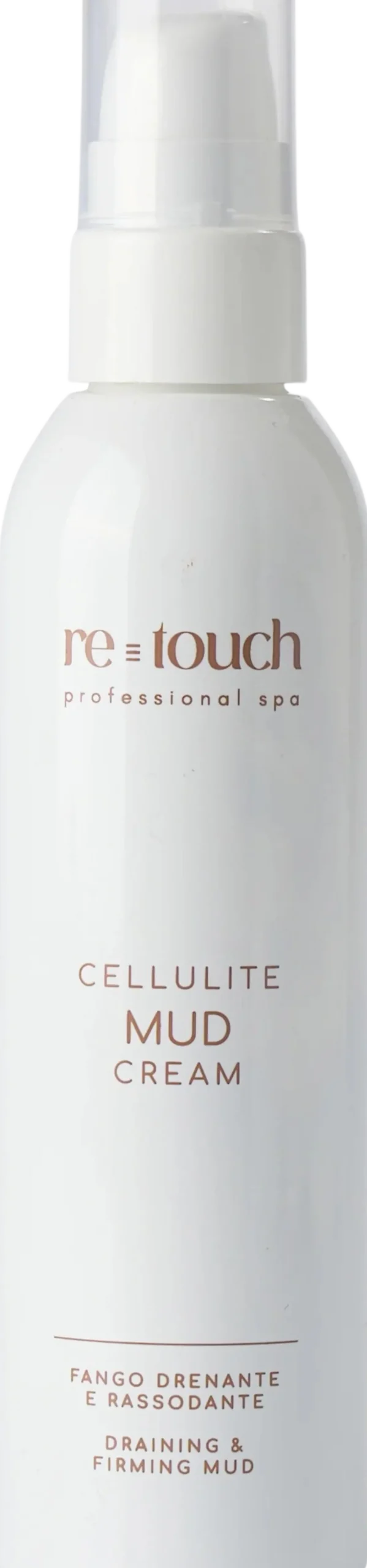 re-touch Cellulite Mud Cream, Fango Drenante e Rassodante, 200 ml