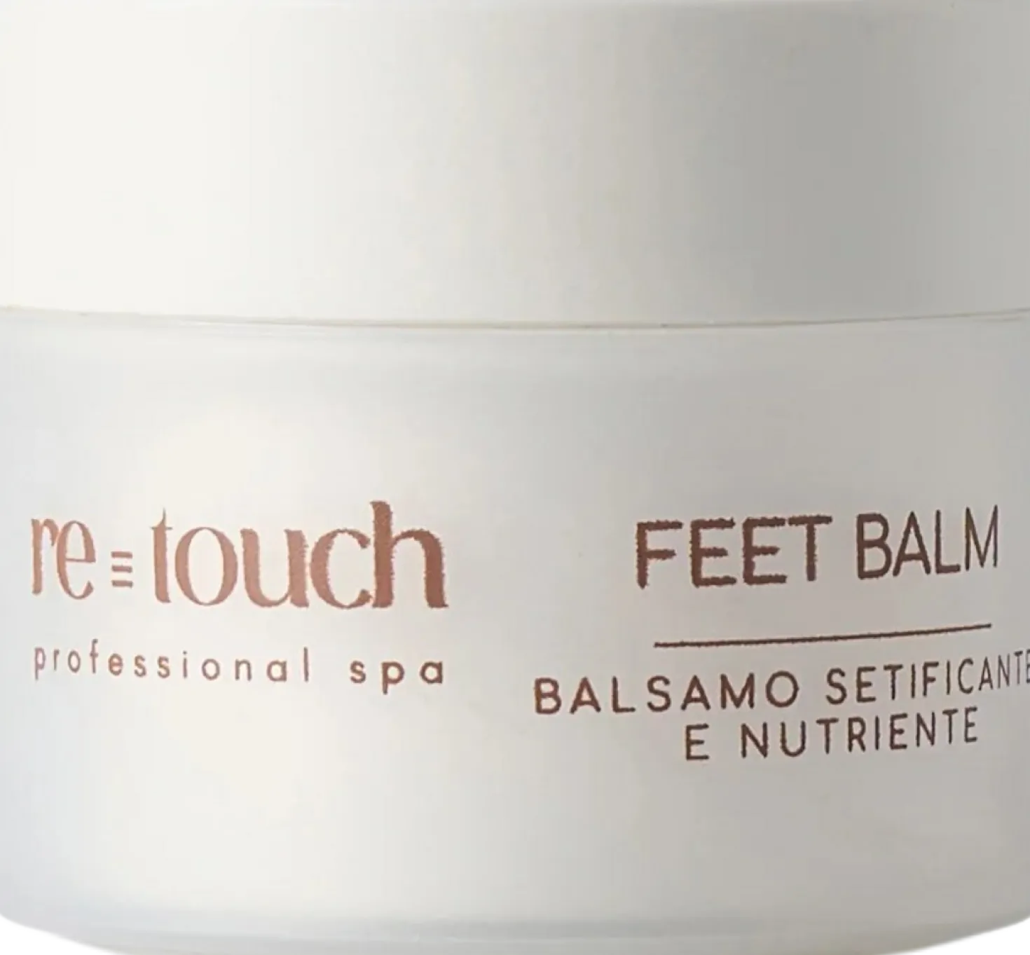 re-touch Feet Balm, Balsamo Piedi Setificante, 50 ml