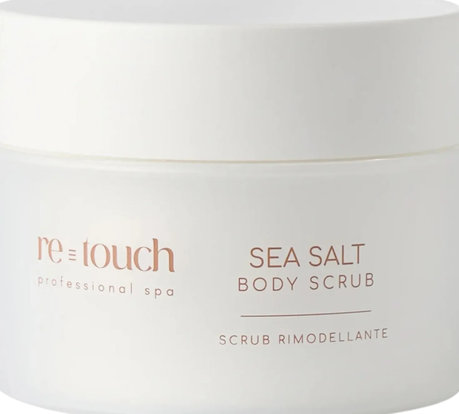 re-touch Sea Salt Body Scrub, Esfoliante Corpo, 250 ml