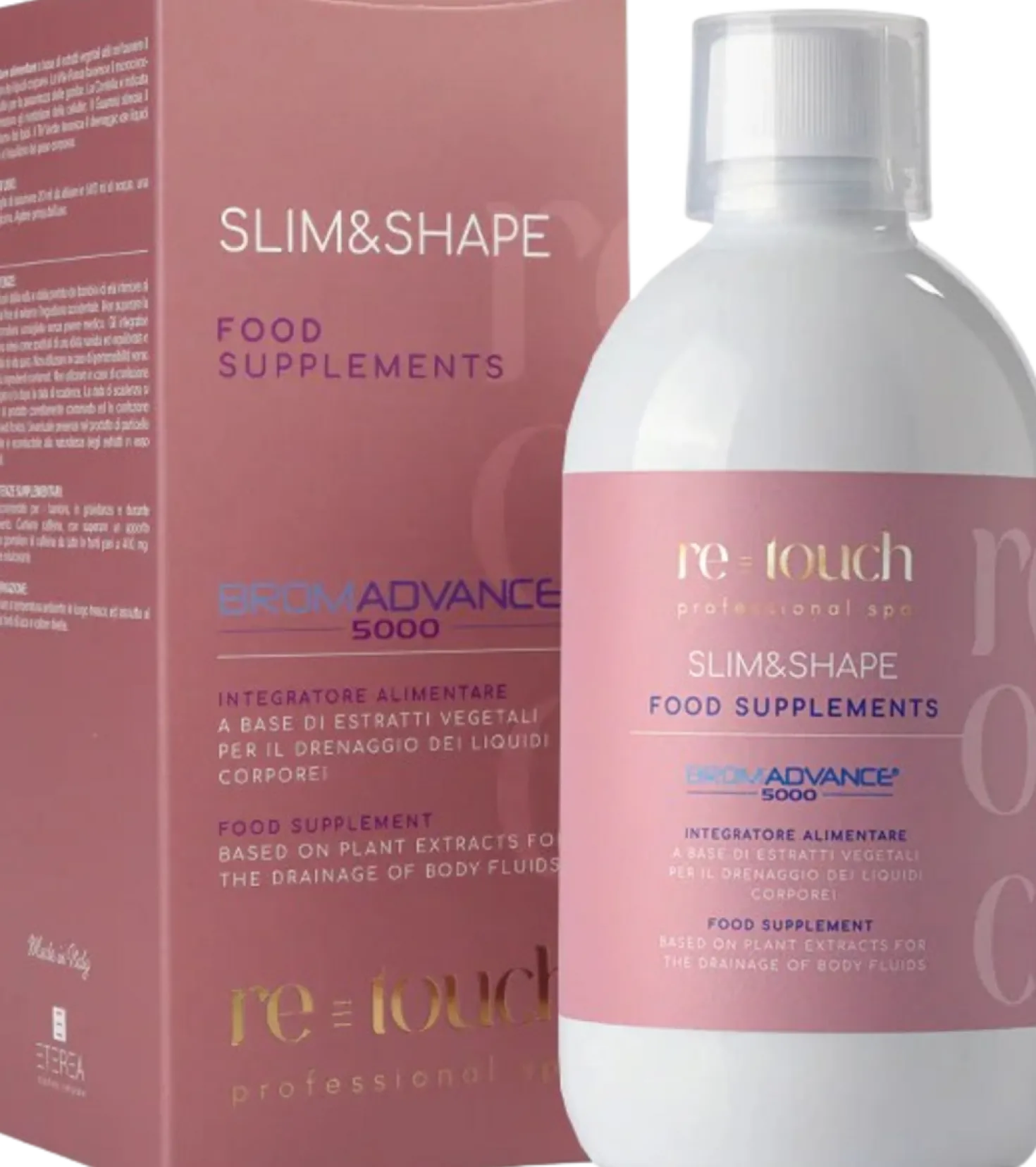 re-touch SLIM & SHAPE Food Supplements, 500 ml