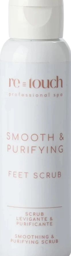 re-touch Smooth & Purifying Feet Scrub, Scrub Piedi Levigante, 100 ml