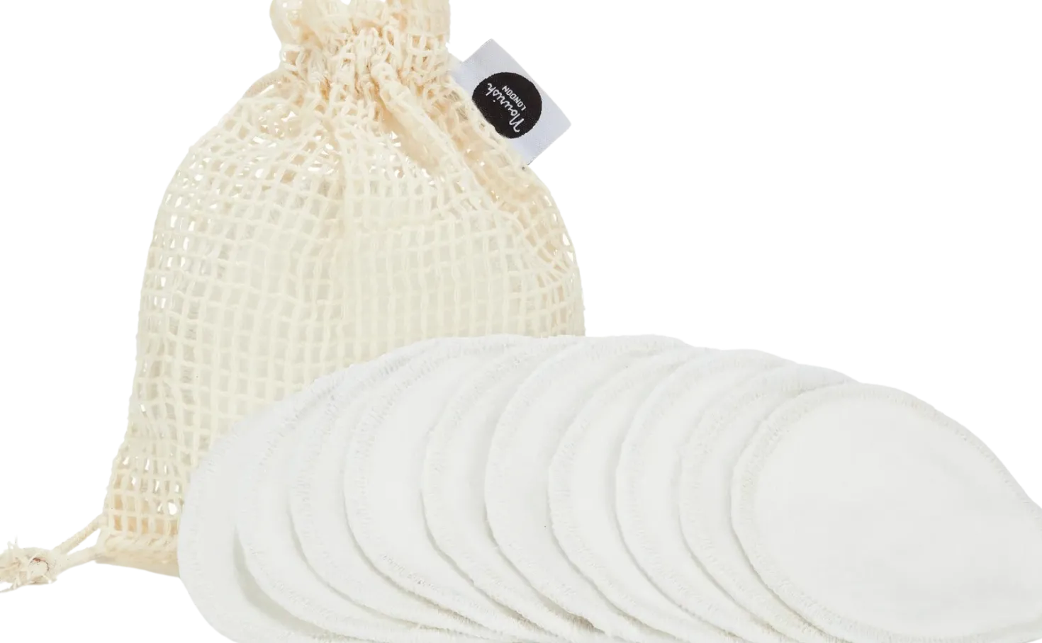 Reusable Bamboo Cleansing Pads, 10 pezzi