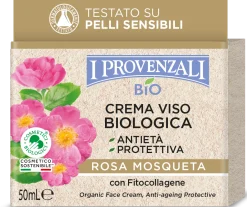 Rosa Mosqueta Crema Viso Antietà Biologica, 50 ml