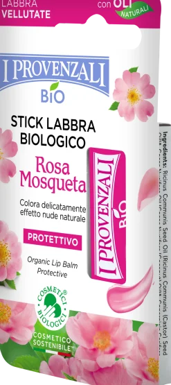 Rosa Mosqueta Stick Labbra Biologico Effetto Gloss, 5,50 ml