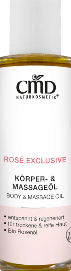 Rosé Exclusive Olio per il Corpo e per Massaggi, 100 ml