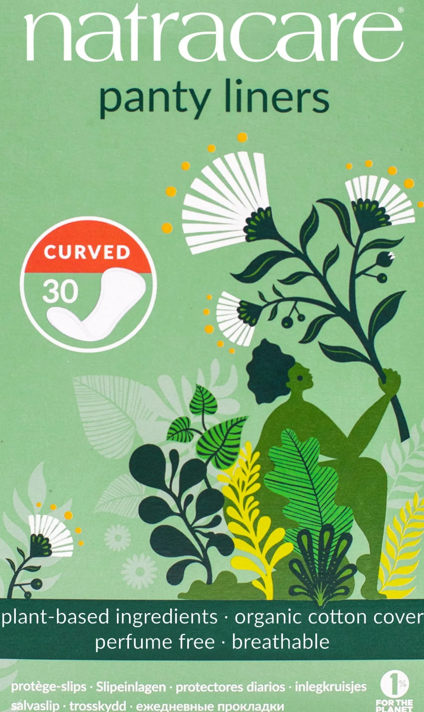 Salvaslip Curved, 30 pezzi