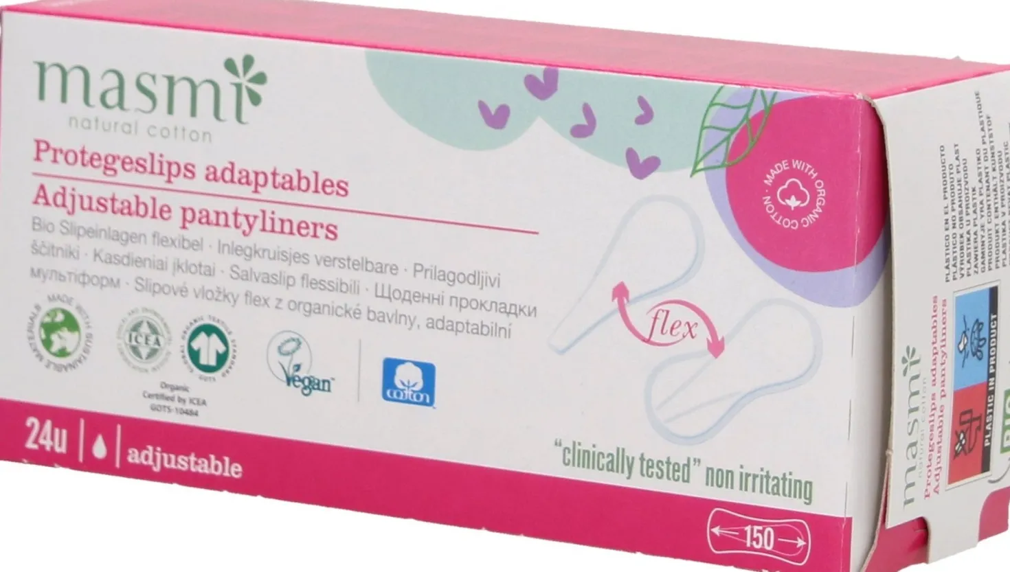 Salvaslip Flex Biologici, 24 pezzi