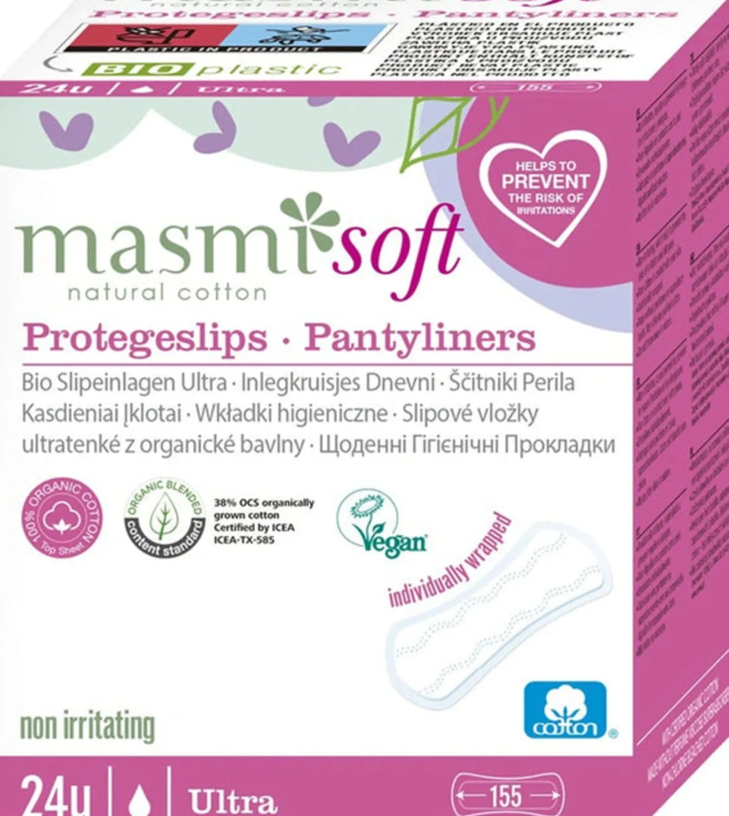 Salvaslip Ultra Sottili, 24 pezzi