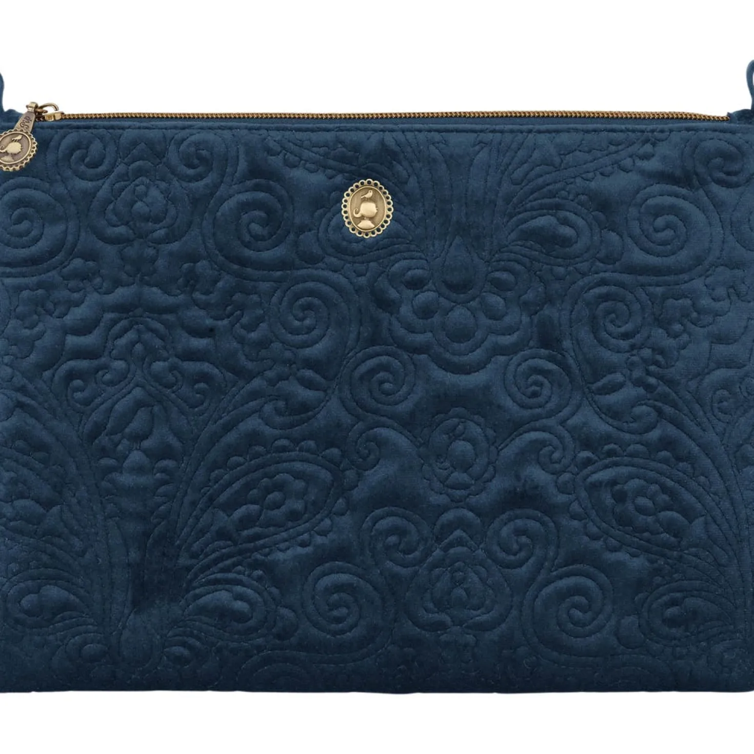 Samt Quilty Days - Pochette Charly - Grande, Rosso