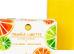 Sapone al Burro di Karitè con Arancia e Lime, 100 g