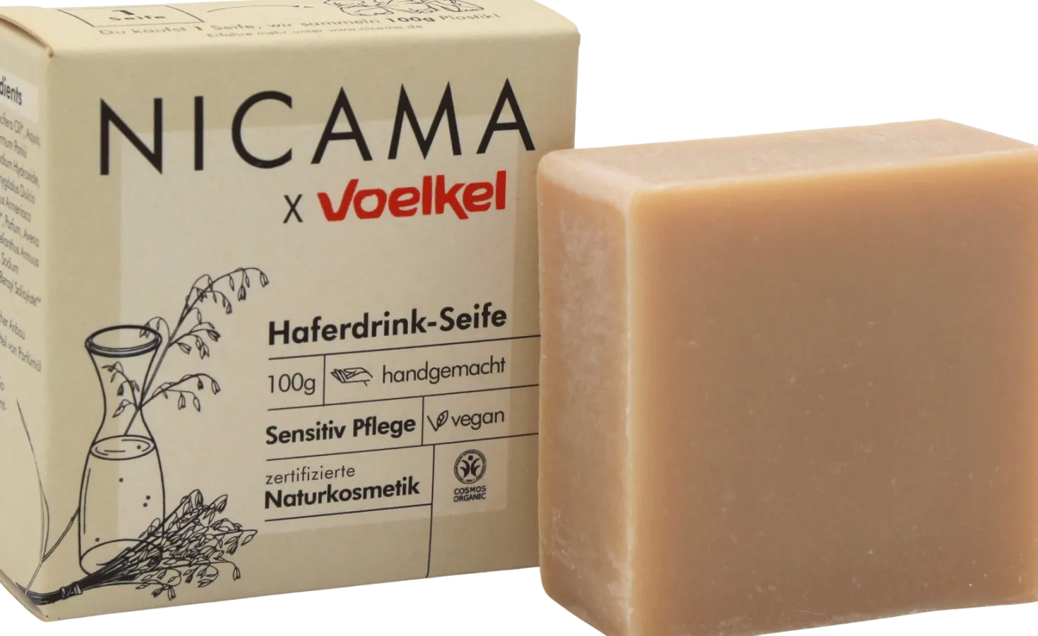Sapone all'Avena x Voelkel, 100 g
