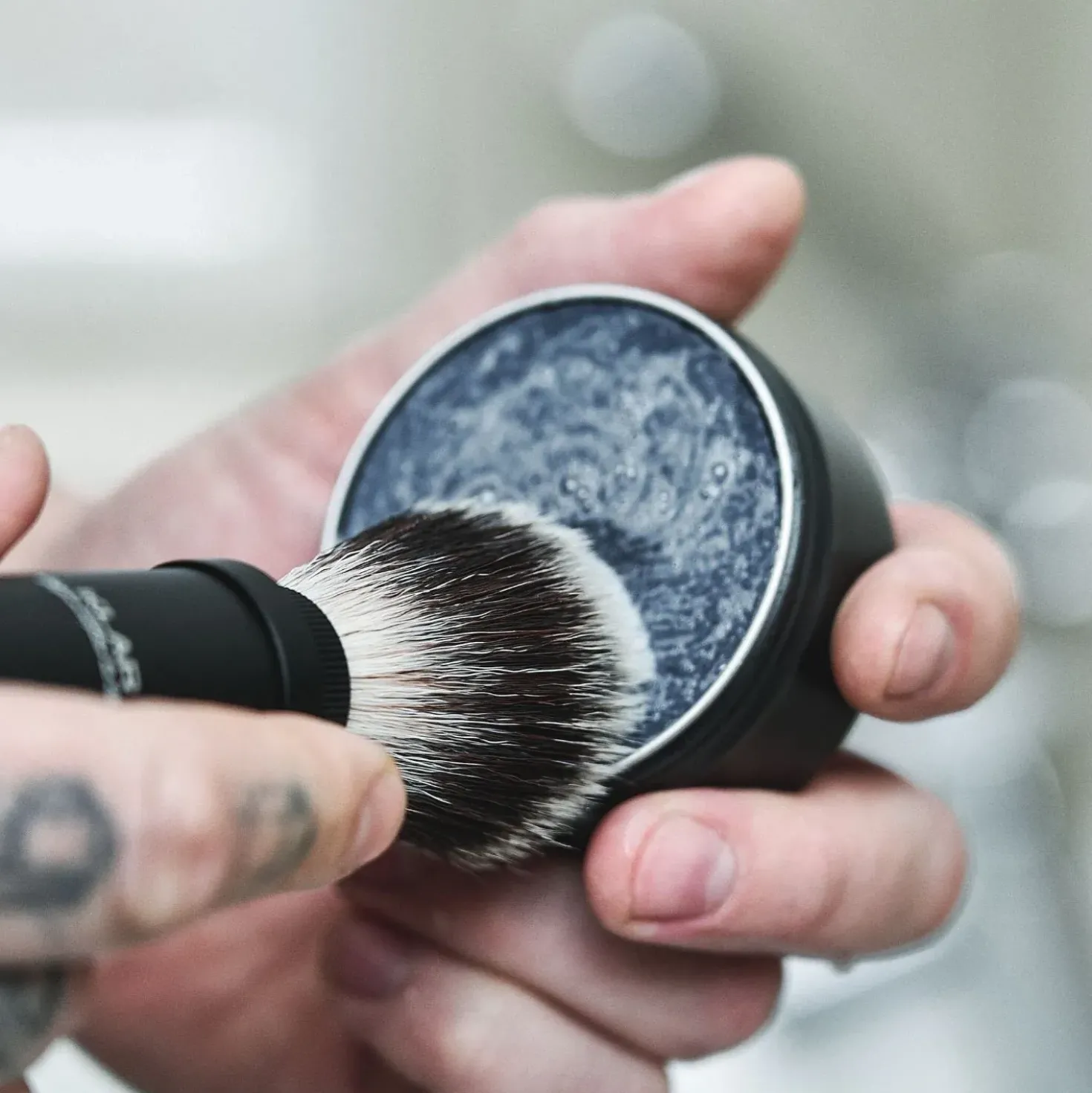 Sapone da Barba al Carbone Attivo, 110 g