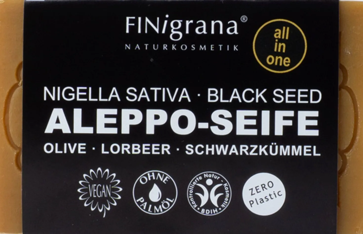 Sapone di Aleppo - Cumino Nero, 100 g