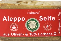 Sapone di Aleppo - 16% di Olio di Alloro, 180 g