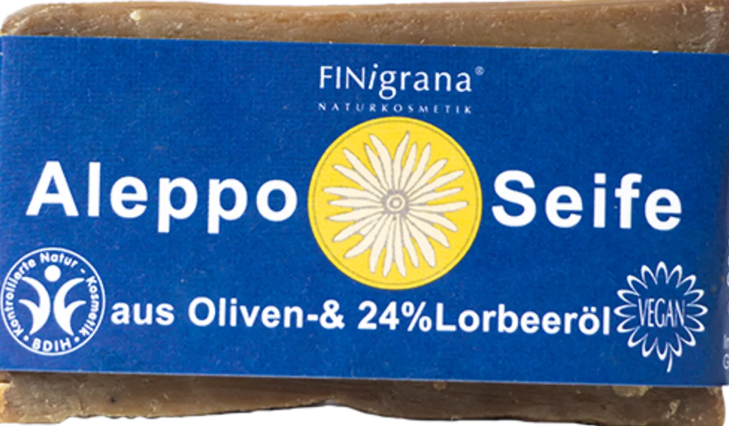 Sapone di Aleppo - 24% di Olio di Alloro, 200 g